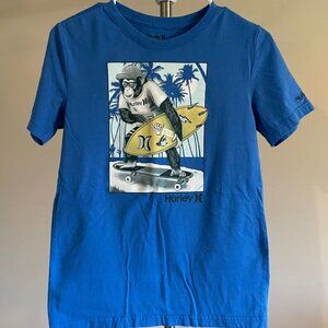 Boy's Hurley Short Sleeve T-Shirt Size L Pre-owned